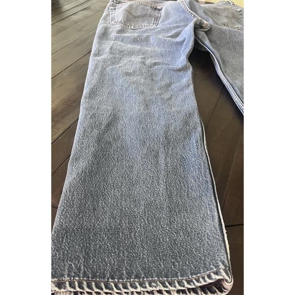 Levi's 501 Vintage Button Fly Denim Jeans Made In USA Size 42x34 80’s 1982 - Picture 7 of 16